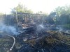Хозяйственная постройка сгорела в поселке Сергиевском