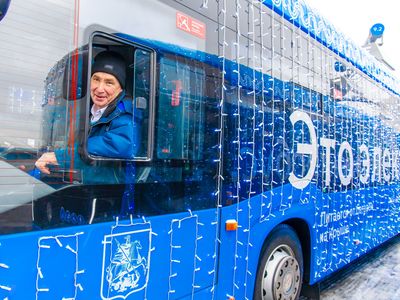 Городской транспорт в Москве будет бесплатным в новогоднюю ночь