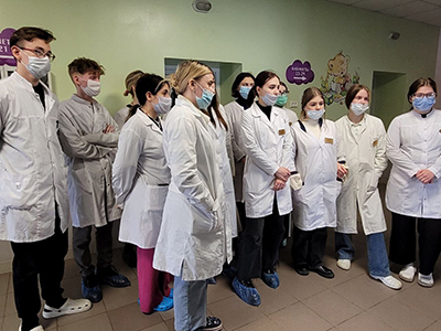 Студентам медколледжа рассказали об условиях работы в Коломенской больнице