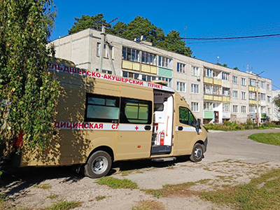 Мобильный медицинский комплекс приедет в Гололобово, Мячково и Сосновку