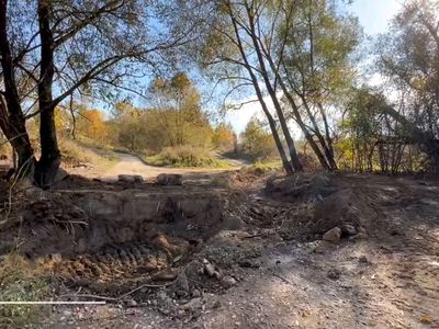 В деревне Гришино строят водоотвод