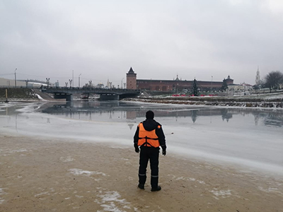 Коломенские спасатели проводят мониторинг водоемов