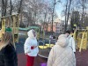 Вопрос с уборкой детского городка во дворе на улице Дзержинского решат