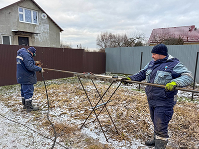 В коломенскую деревню Щепотьево проведут газ