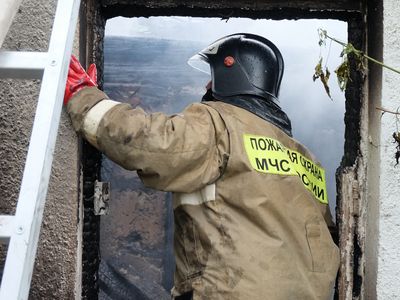 Один пожар произошел в Озерах за выходные