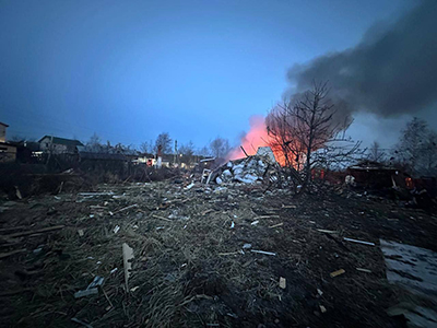 Массированная атака беспилотников отражена в Подмосковье. Есть погибший и раненые